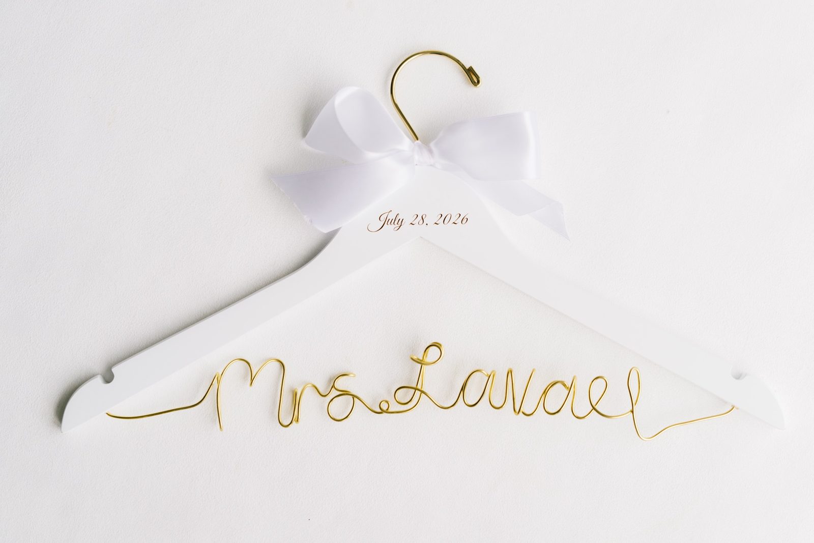 A custom Mrs. Lavaei hanger