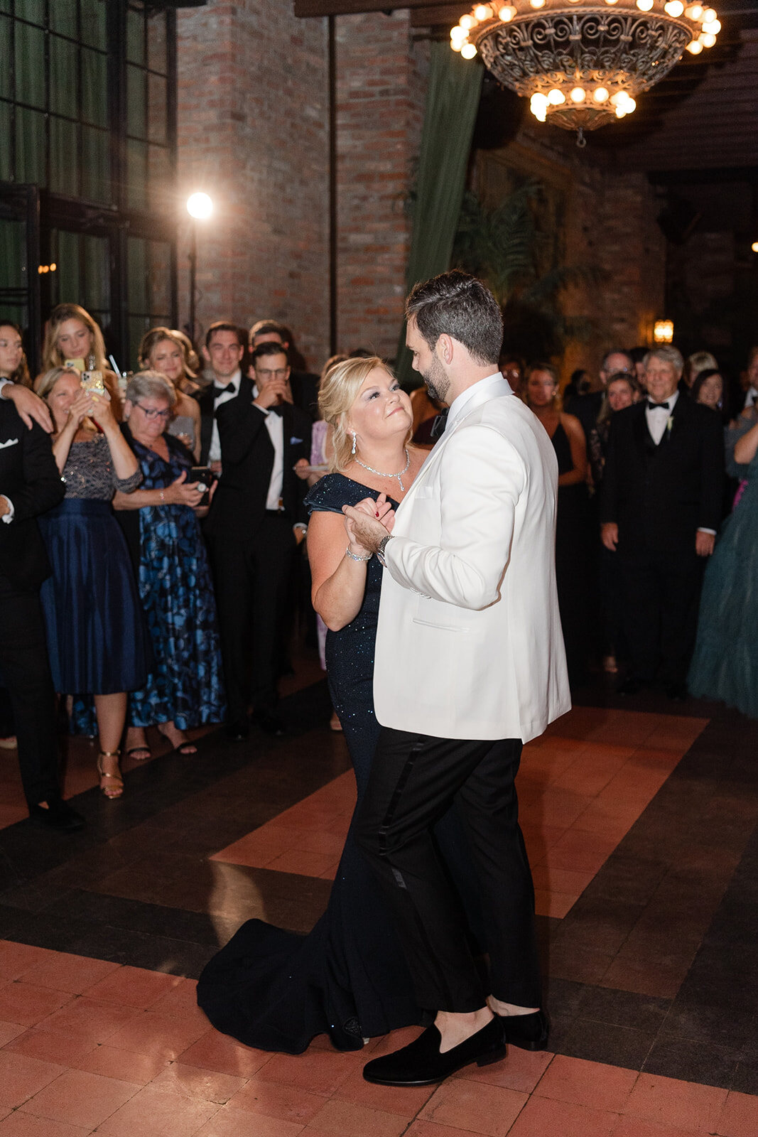Ashley dances with her father