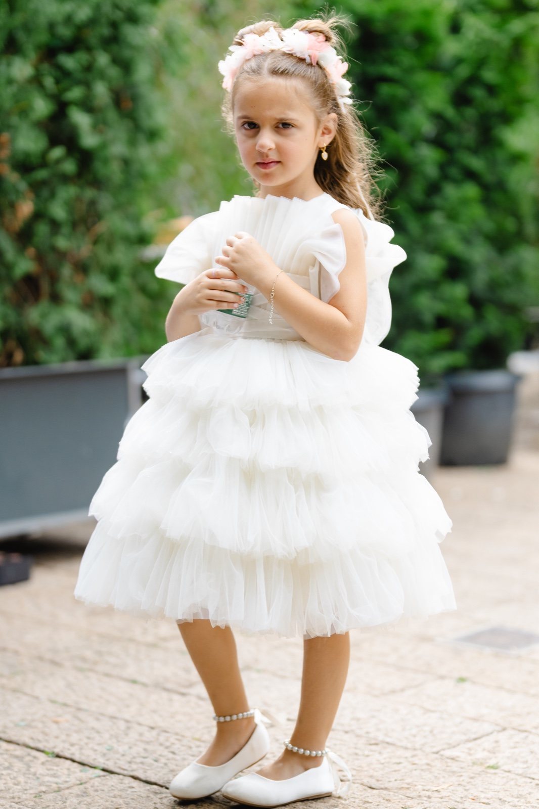 The flower girl