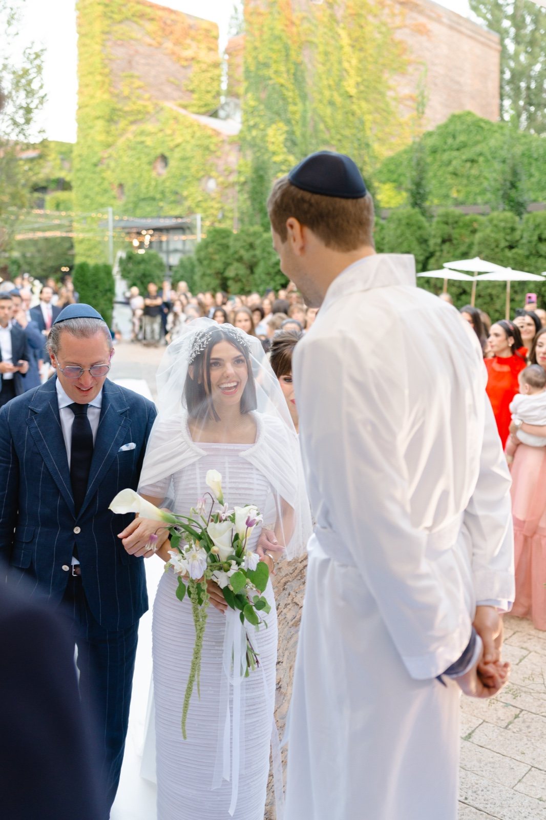 Walking down the aisle