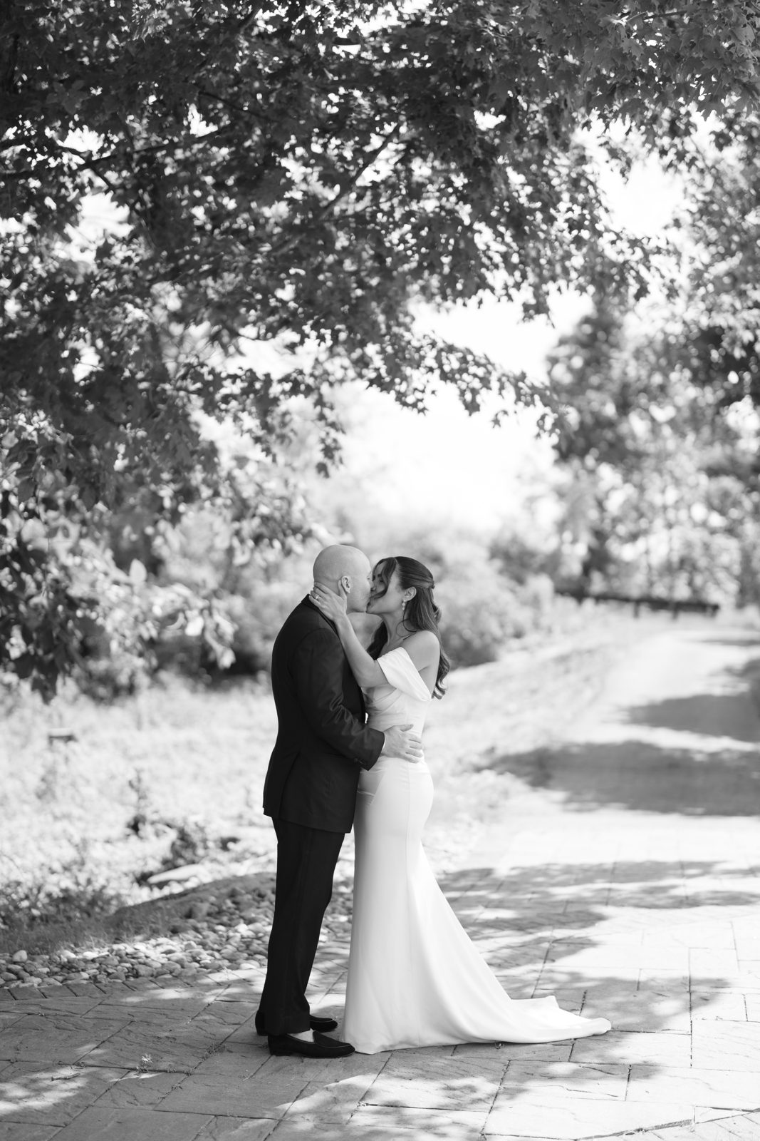 Dharma and Casey during their portrait session at Bear Brook Valley