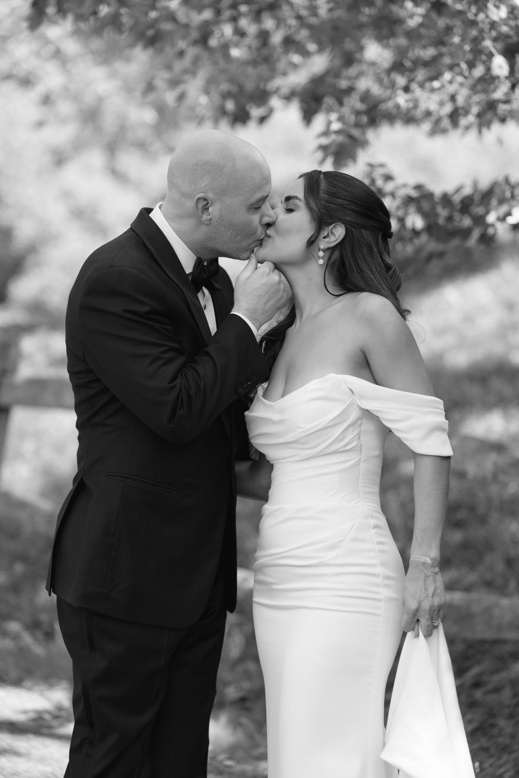 Dharma and Casey during their portrait session at Bear Brook Valley