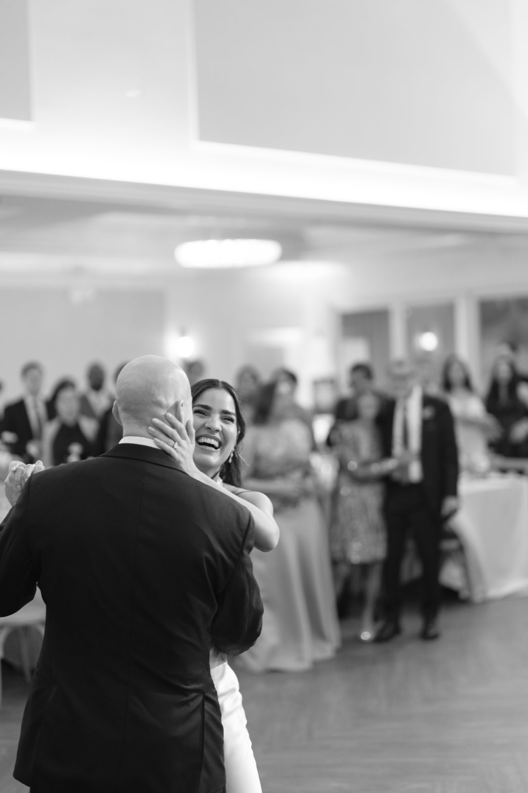 The reception at Dharma and Casey&rsquo;s Bear Brook Valley wedding
