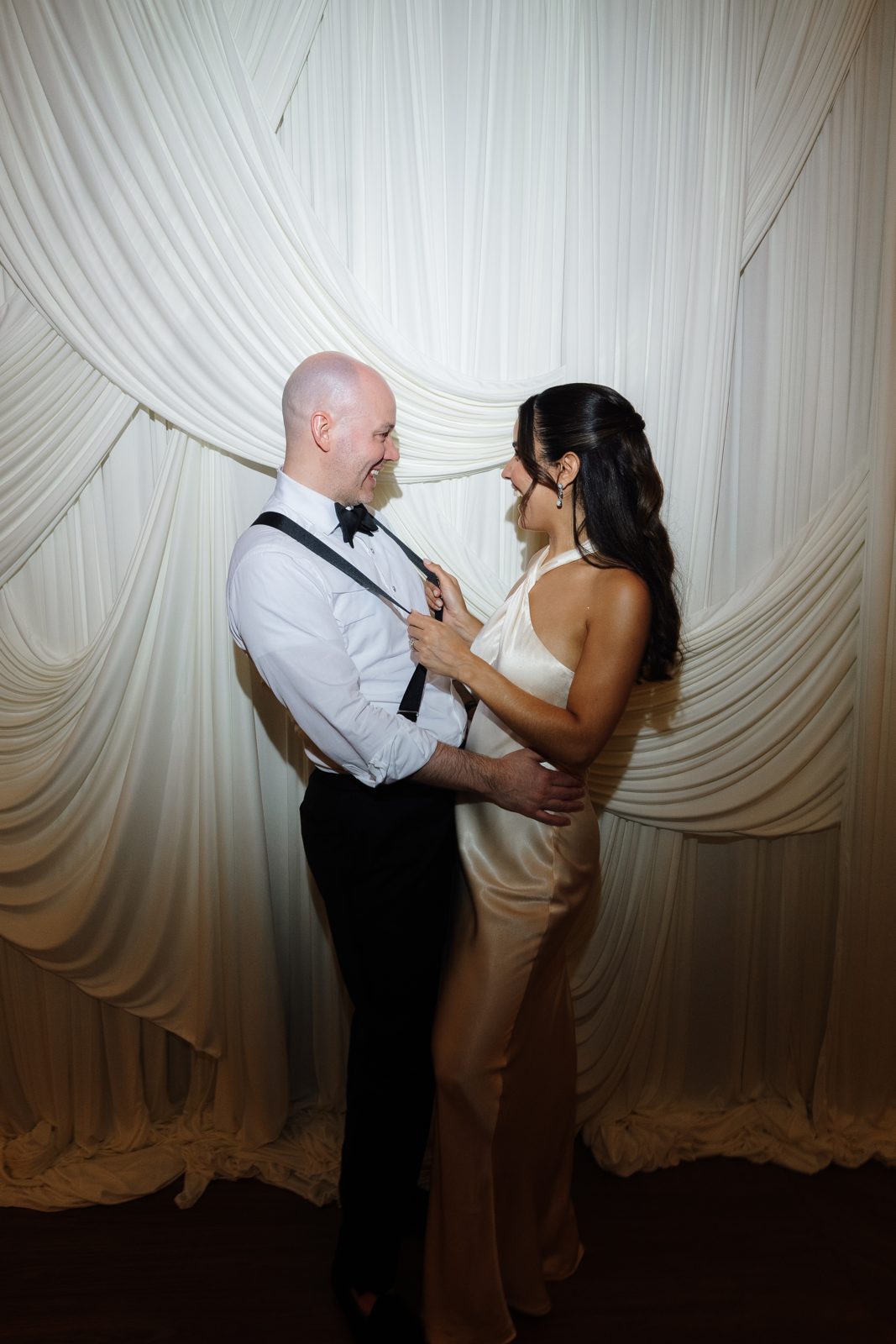 The reception at Dharma and Casey&rsquo;s Bear Brook Valley wedding
