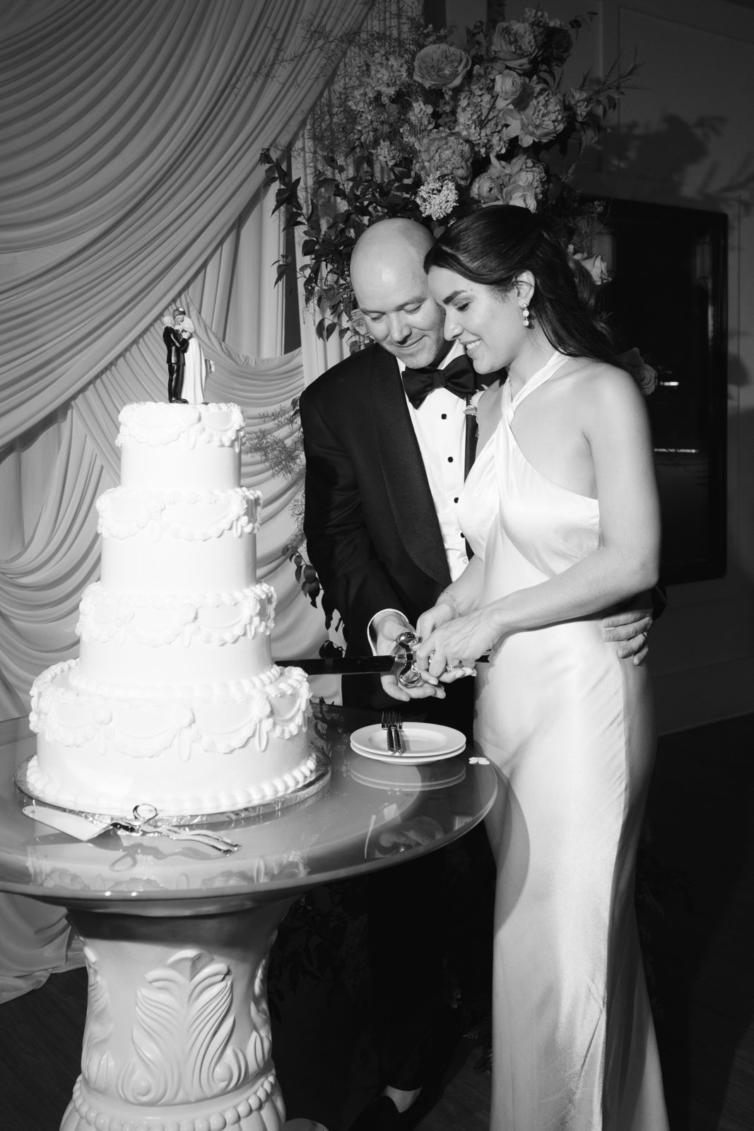 The reception at Dharma and Casey&rsquo;s Bear Brook Valley wedding