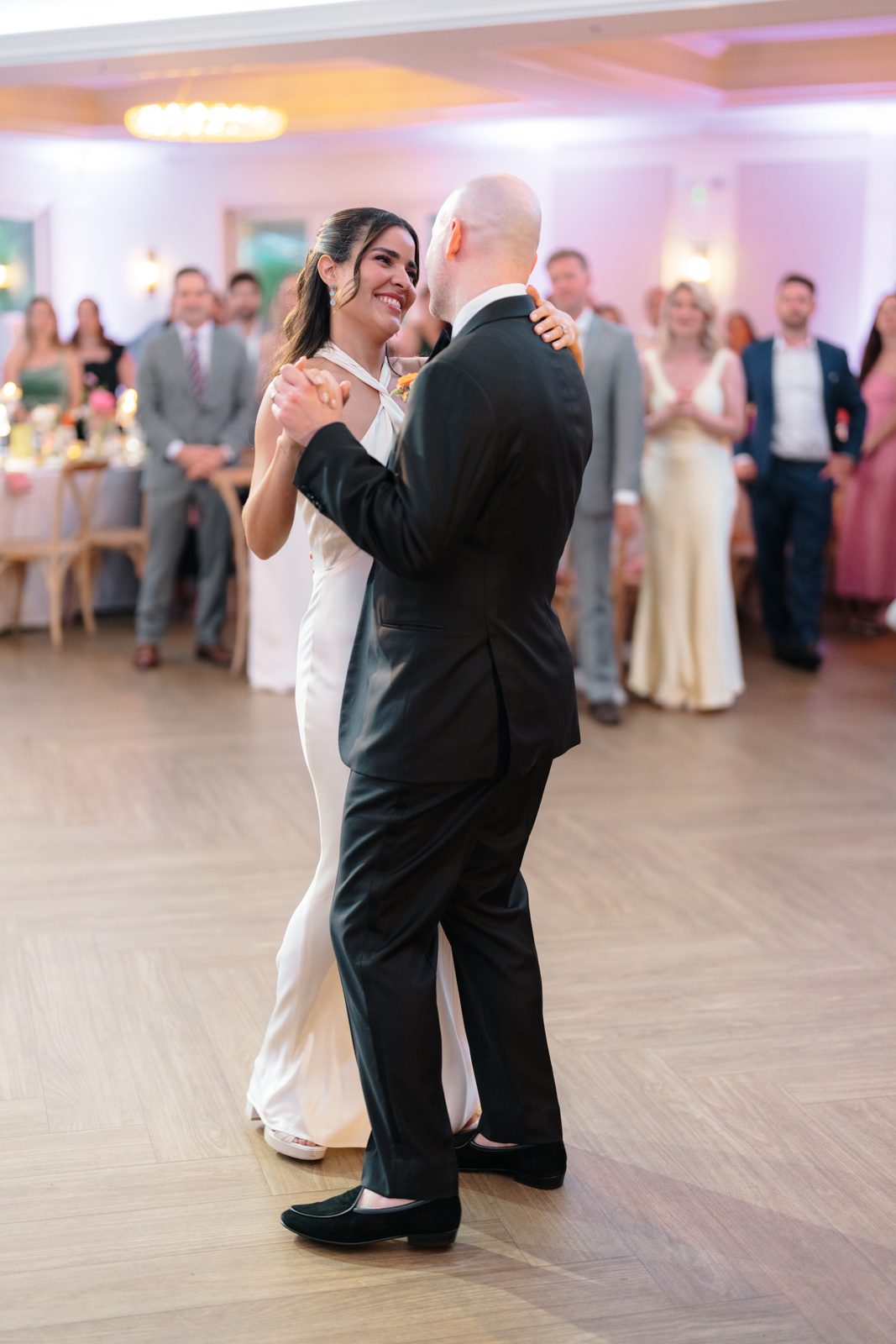 Dharma and Casey&rsquo;s first dance