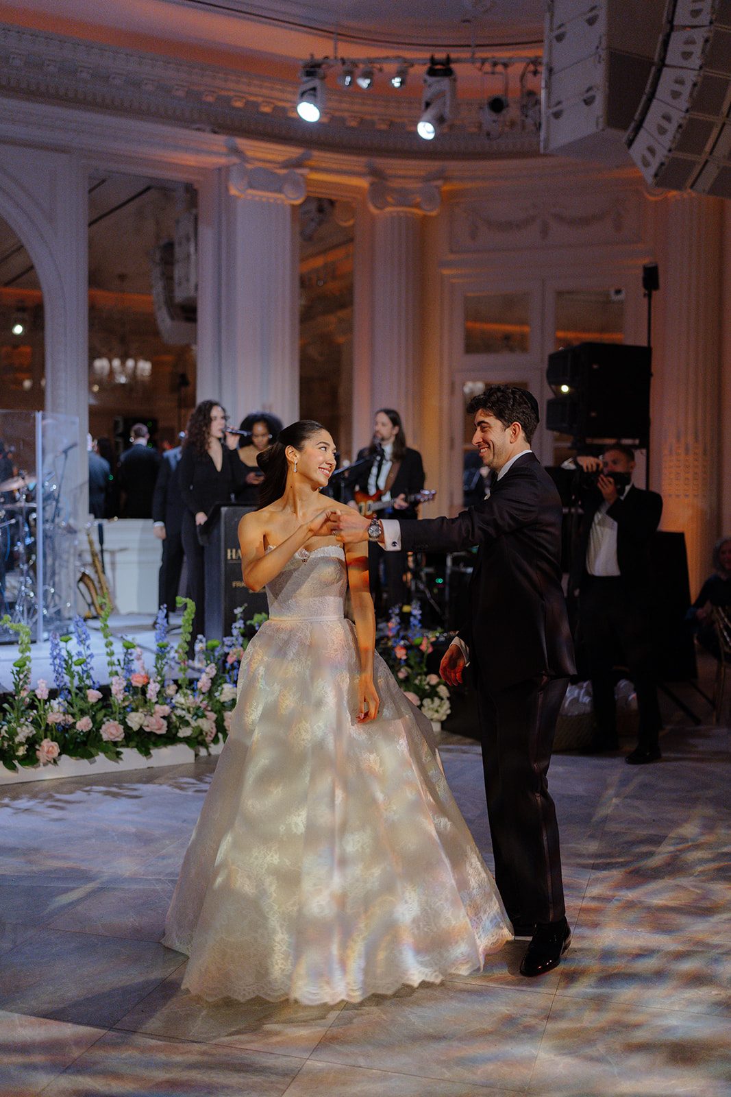 Dori and Ben&rsquo;s first dance at The Pierre
