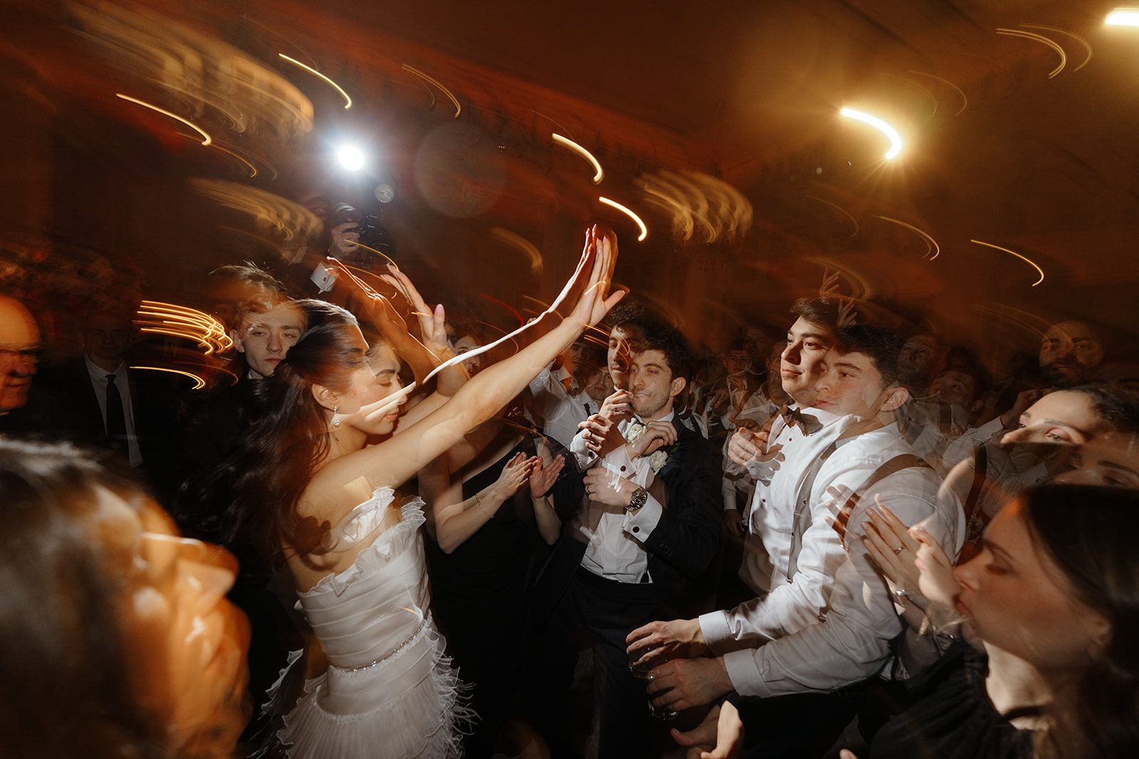 The dance floor in motion at The Pierre