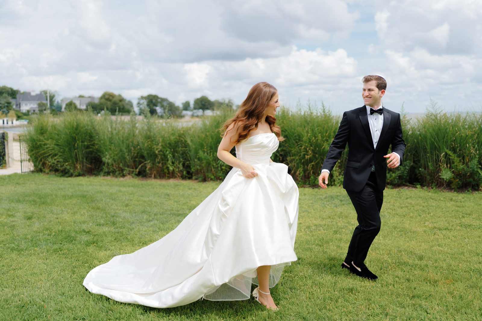 Walking the grounds at Greentree Country Club