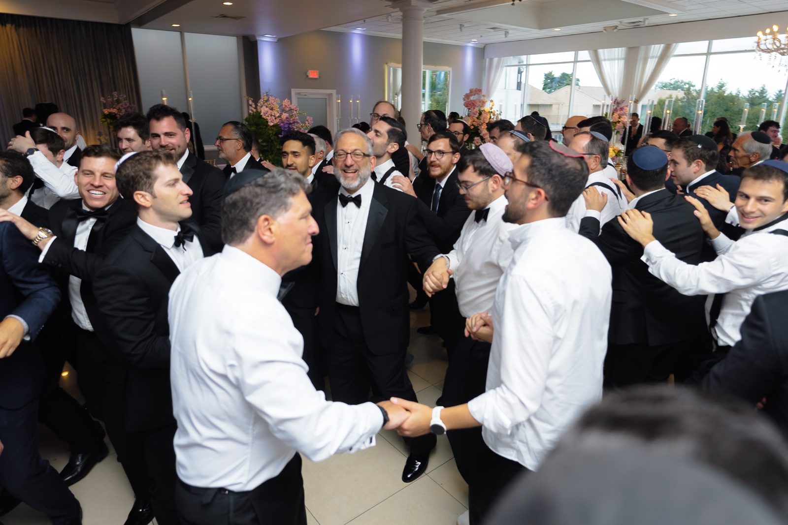 The men&rsquo;s circle mid-hora