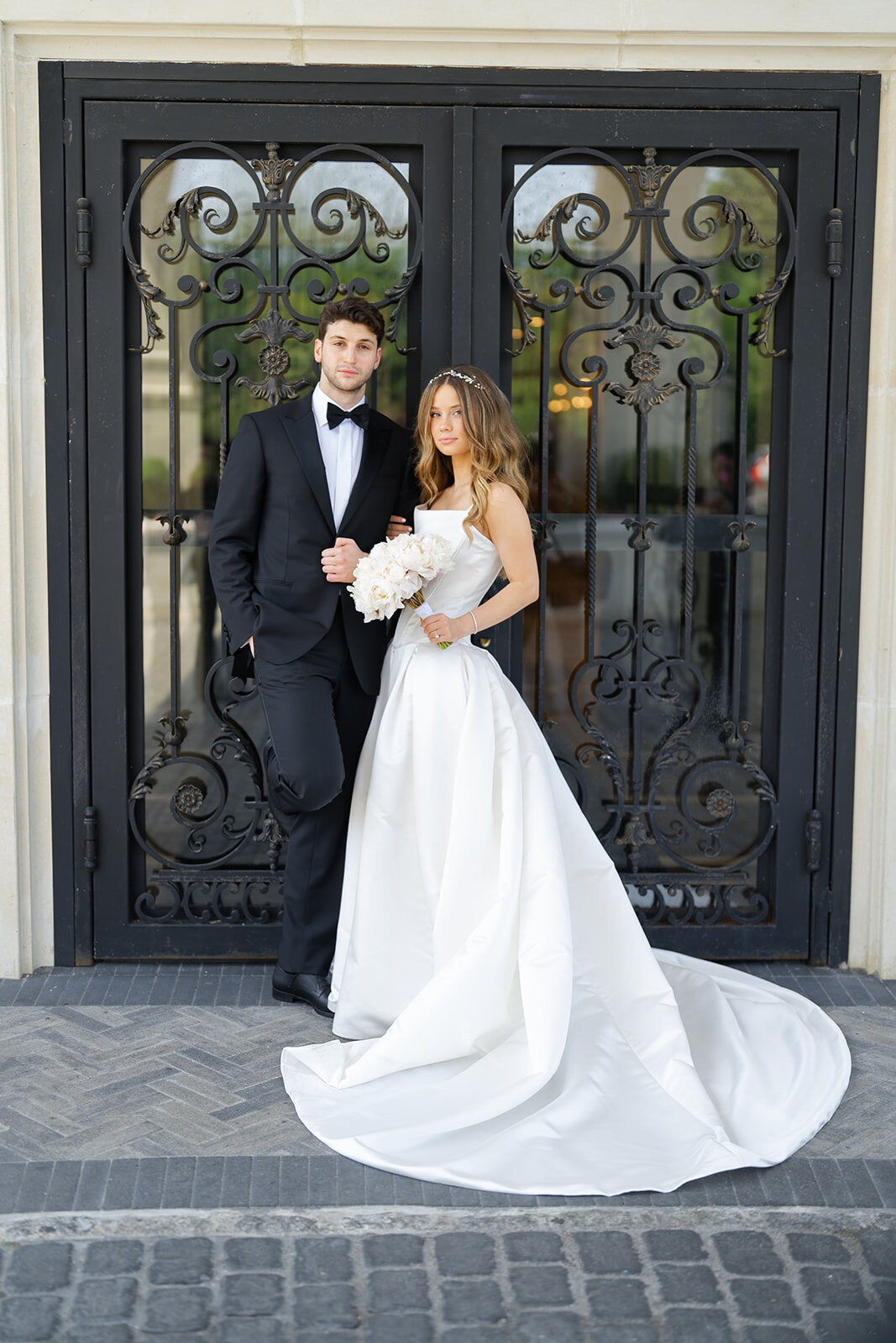A Blush and White Garden Wedding at Florentine Gardens: Noa & Nate