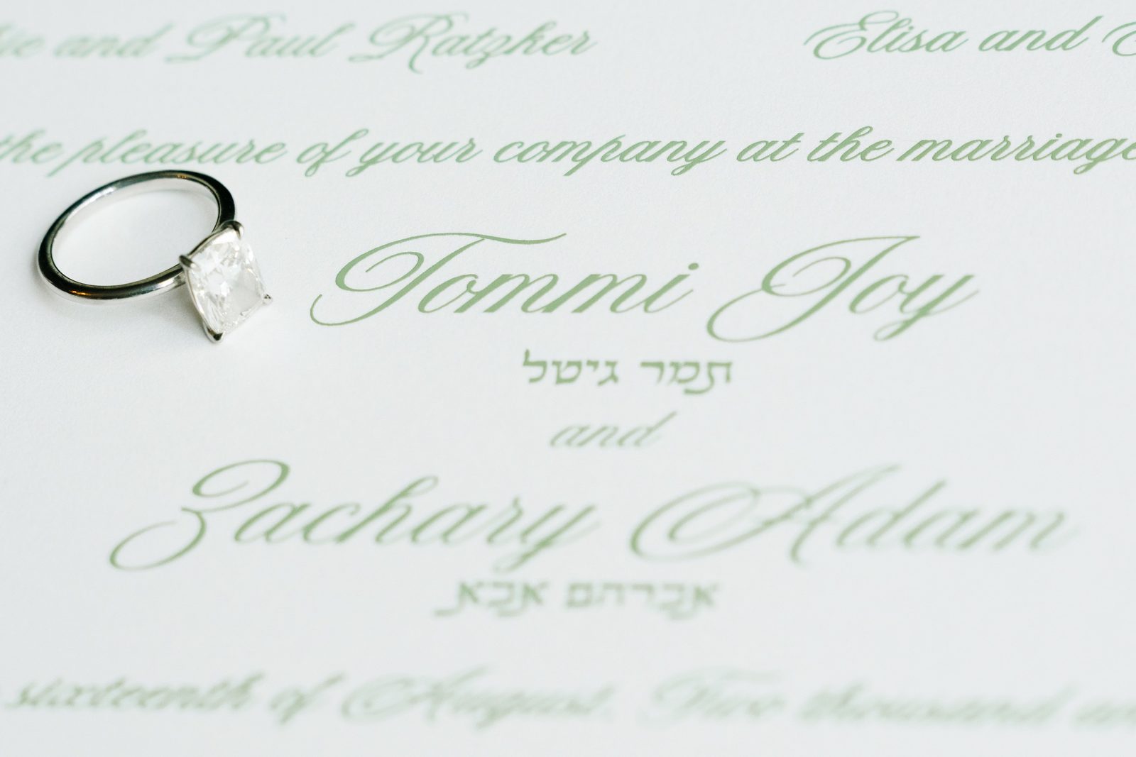 Tommi and Zach’s invitation