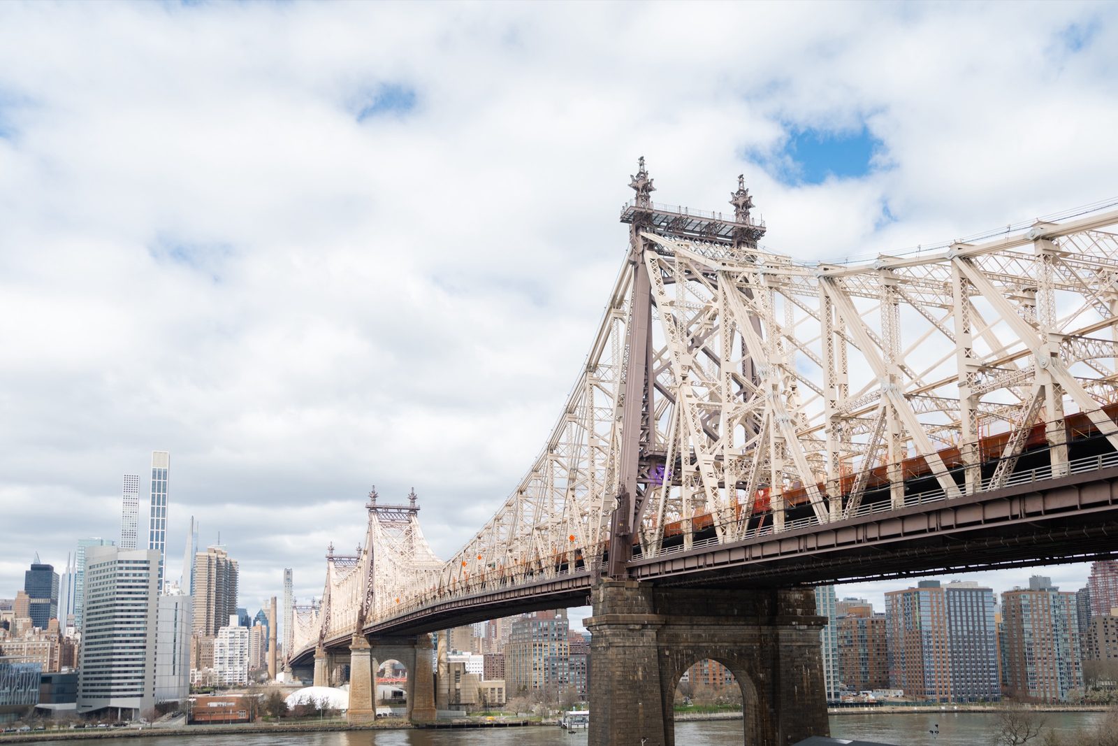 The Queensboro Bridge and the Manhattan skyline from the Ravel Hotel in Long Island City