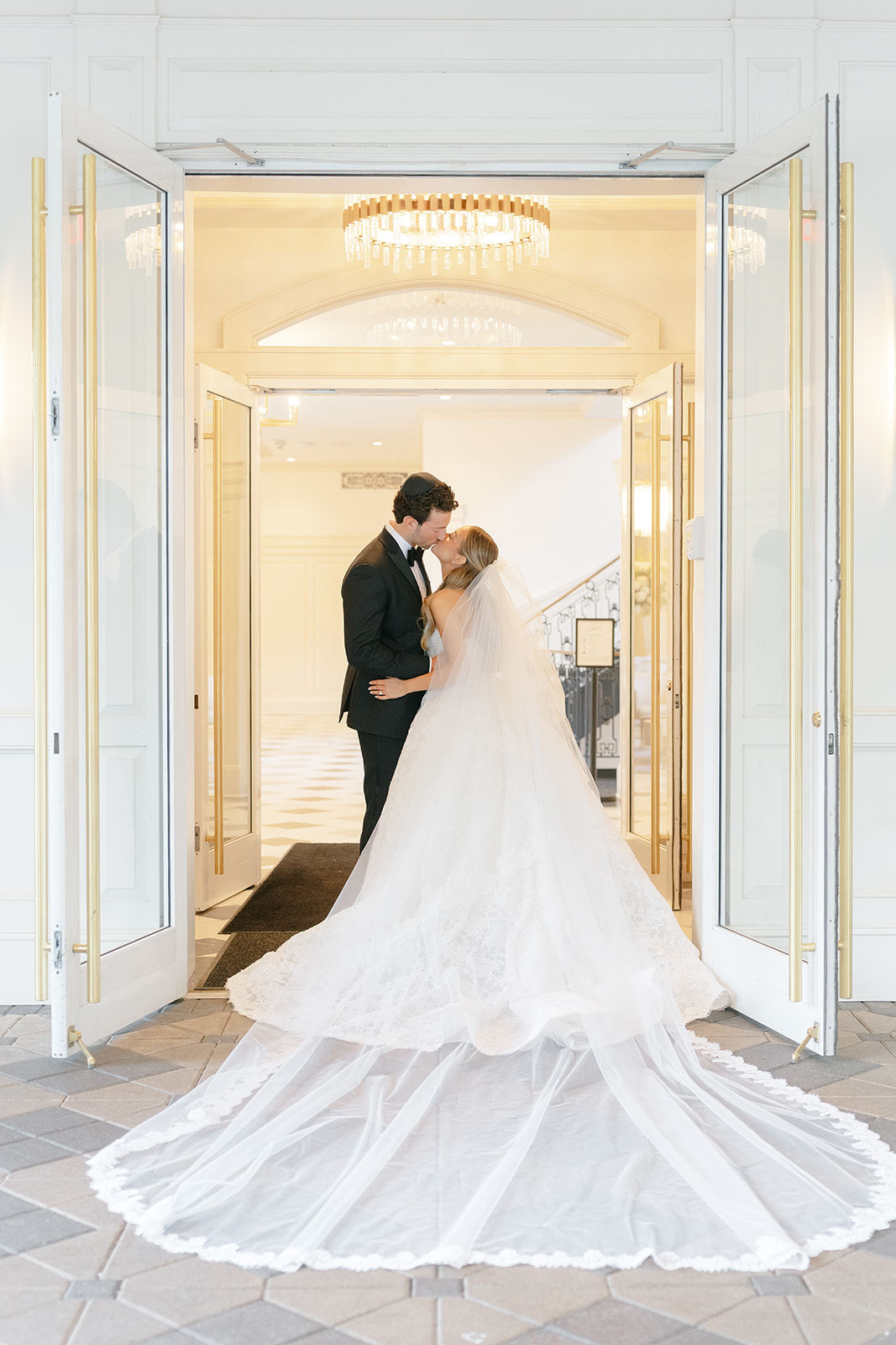 Rebecca and Phil during their couple session on their wedding day