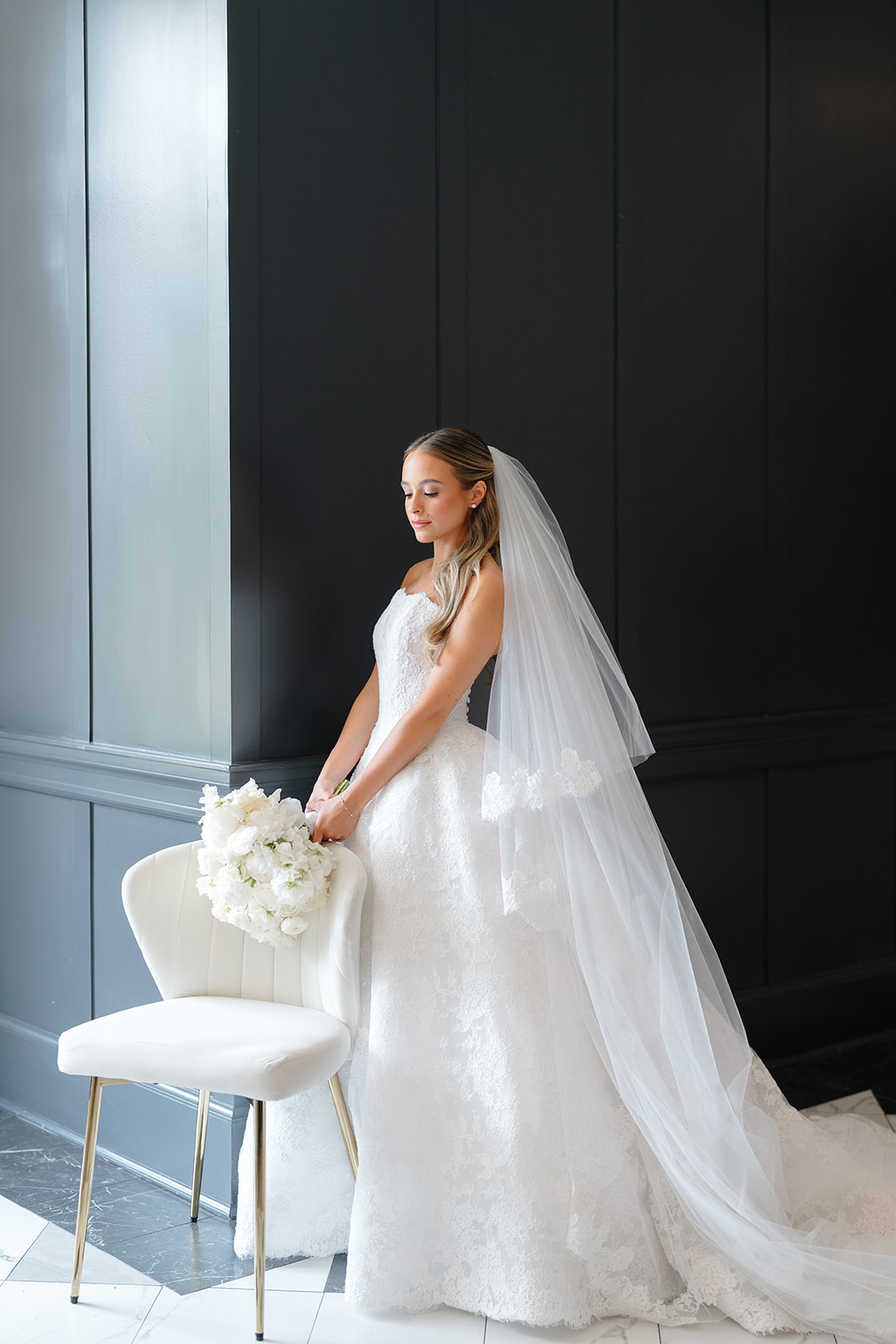 Rebecca and Phil during their couple session on their wedding day