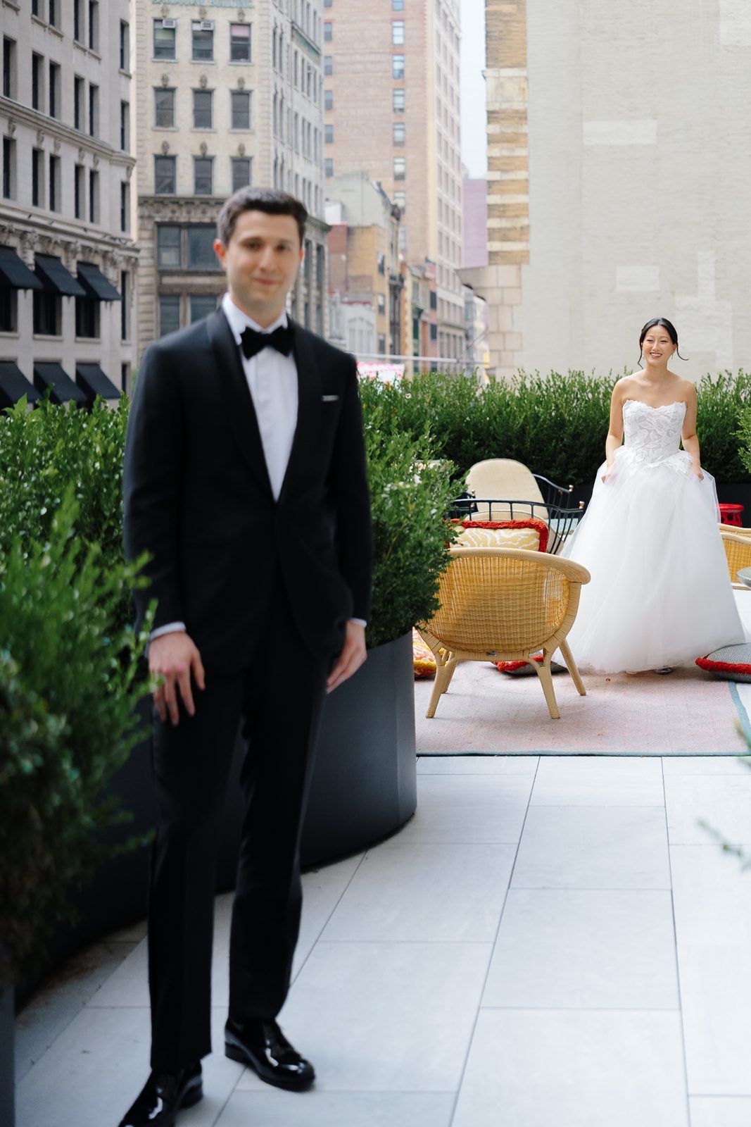 First look on The Fifth Avenue Hotel terrace, New York