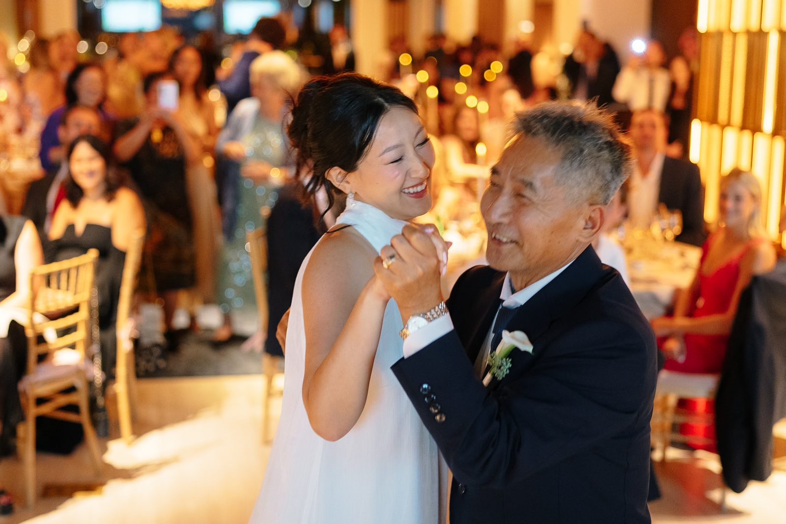 Wedding reception at Le Jardin sur Madison, New York