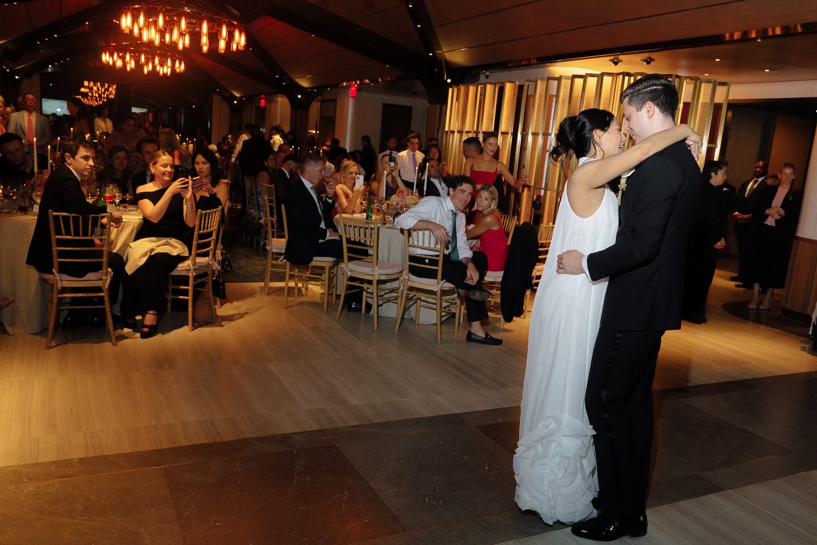 Wedding reception at Le Jardin sur Madison, New York