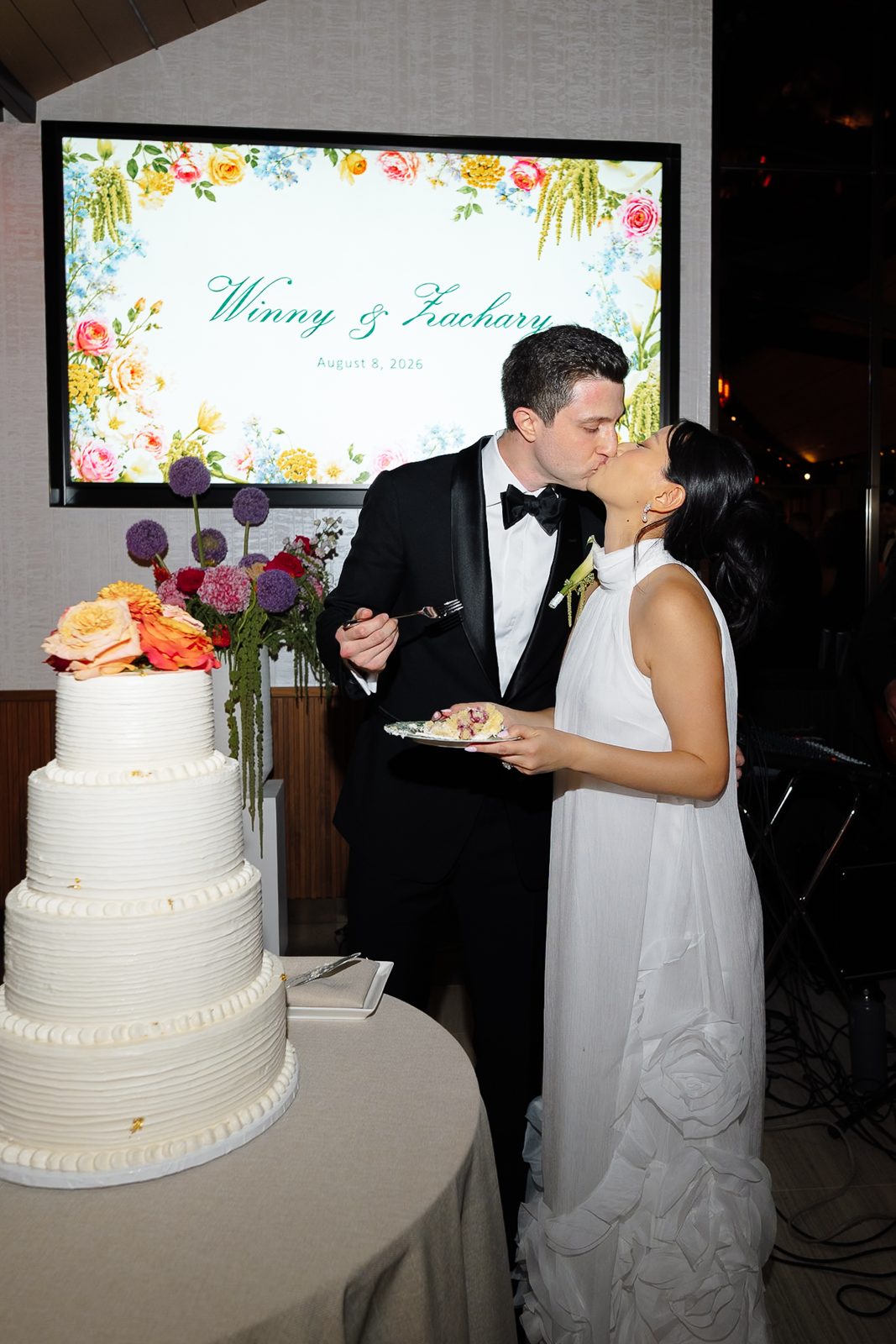 Wedding reception at Le Jardin sur Madison, New York