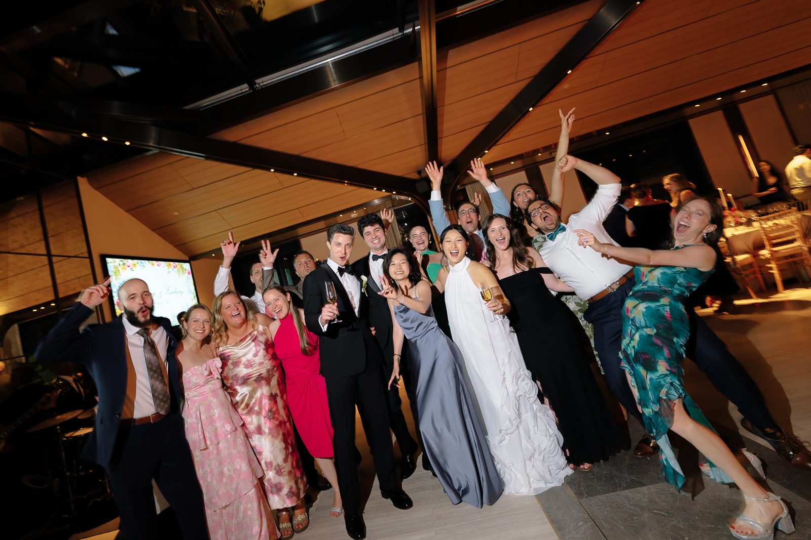 Wedding reception at Le Jardin sur Madison, New York