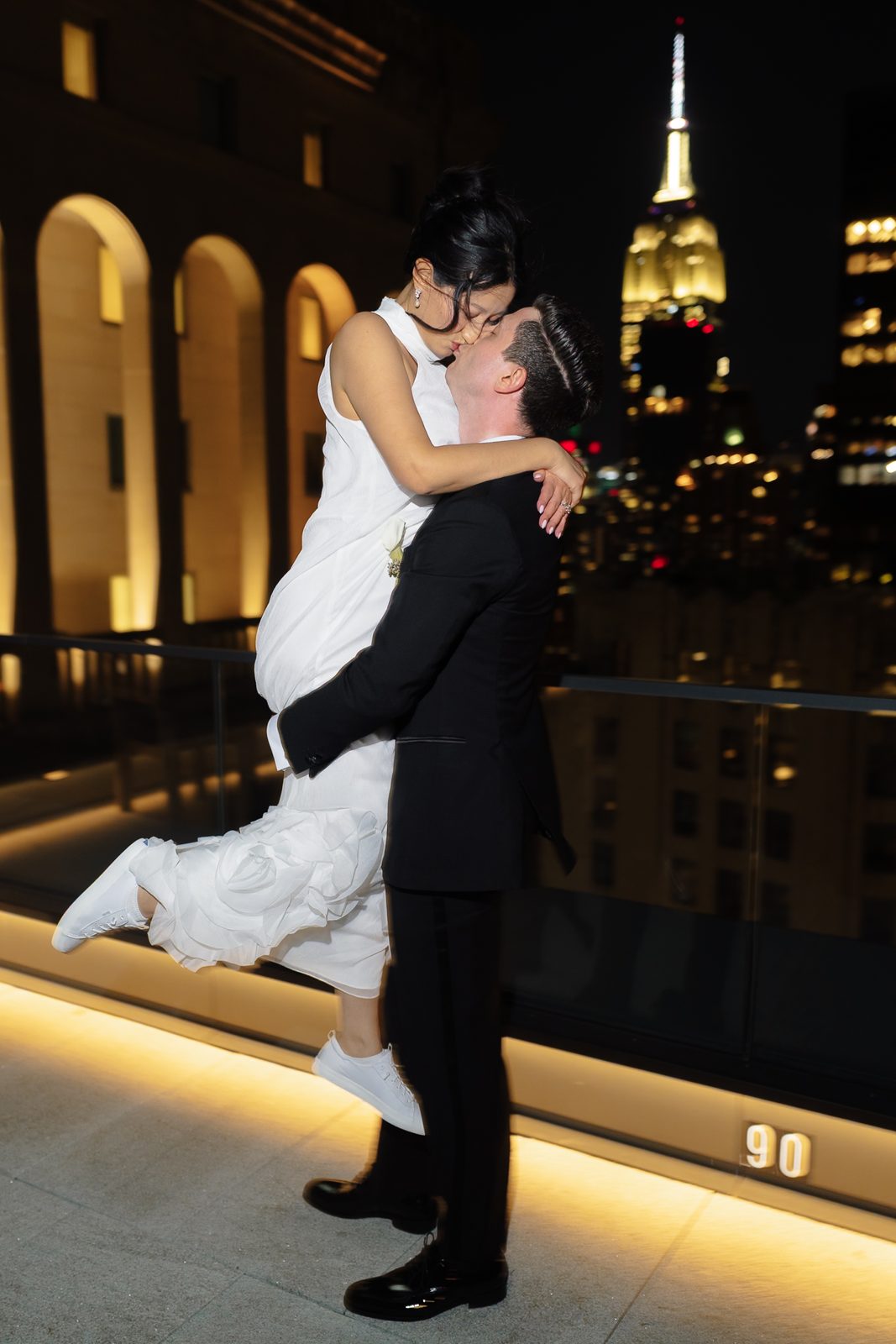 Wedding reception at Le Jardin sur Madison, New York