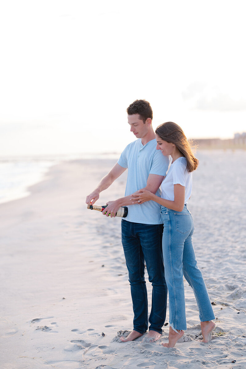 Laynie and Cody engagement — photograph 21 by Alex Knight Studio
