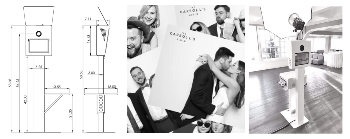 Photo booth specifications