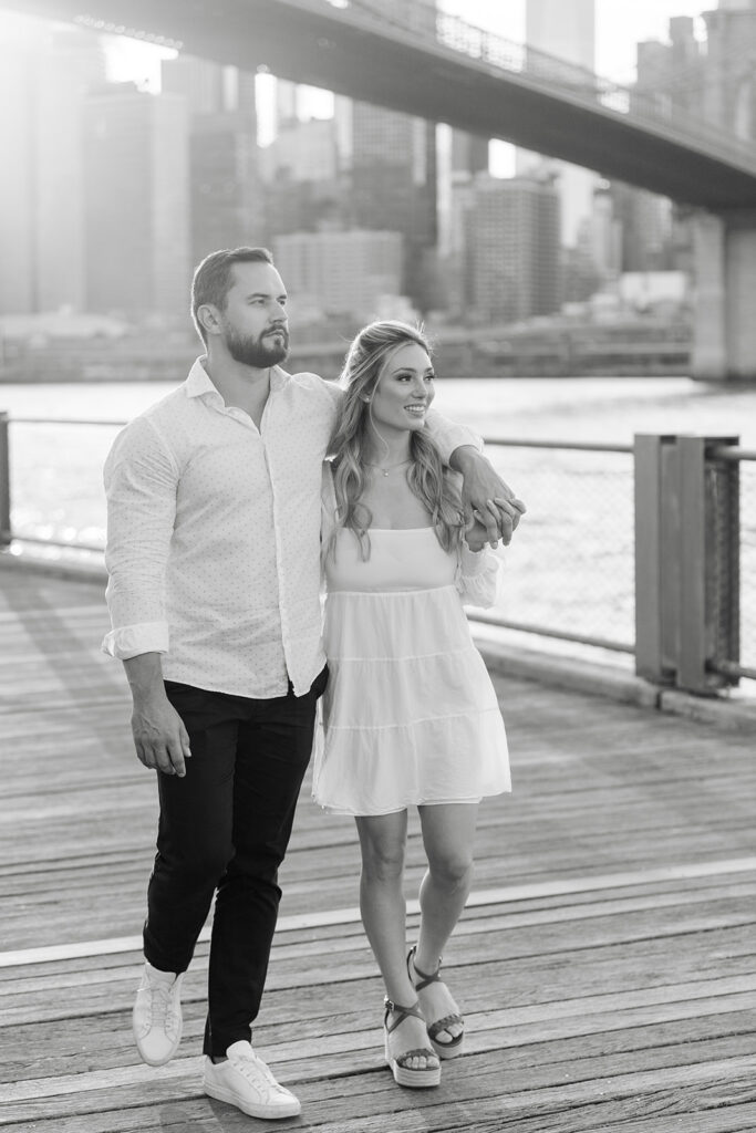 Dumbo NYC Engagement Session location
